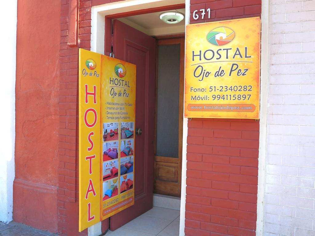 Hostal Ojo De Pez La Serena Bagian luar foto